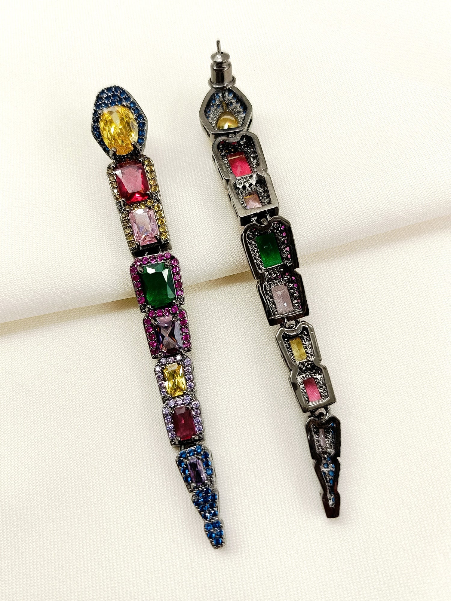 Mia Multi Colour Victorian Earring