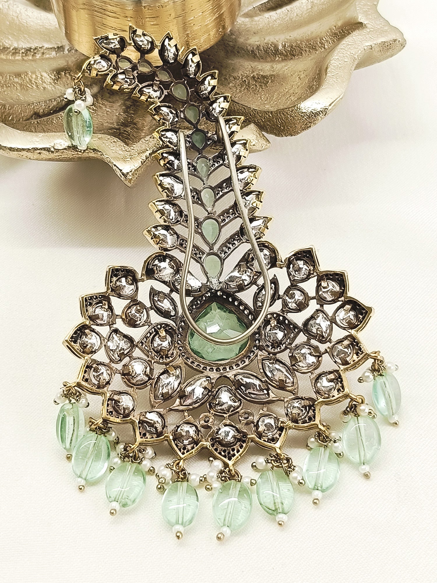 Sinha Mint Green Dulha Kalgi