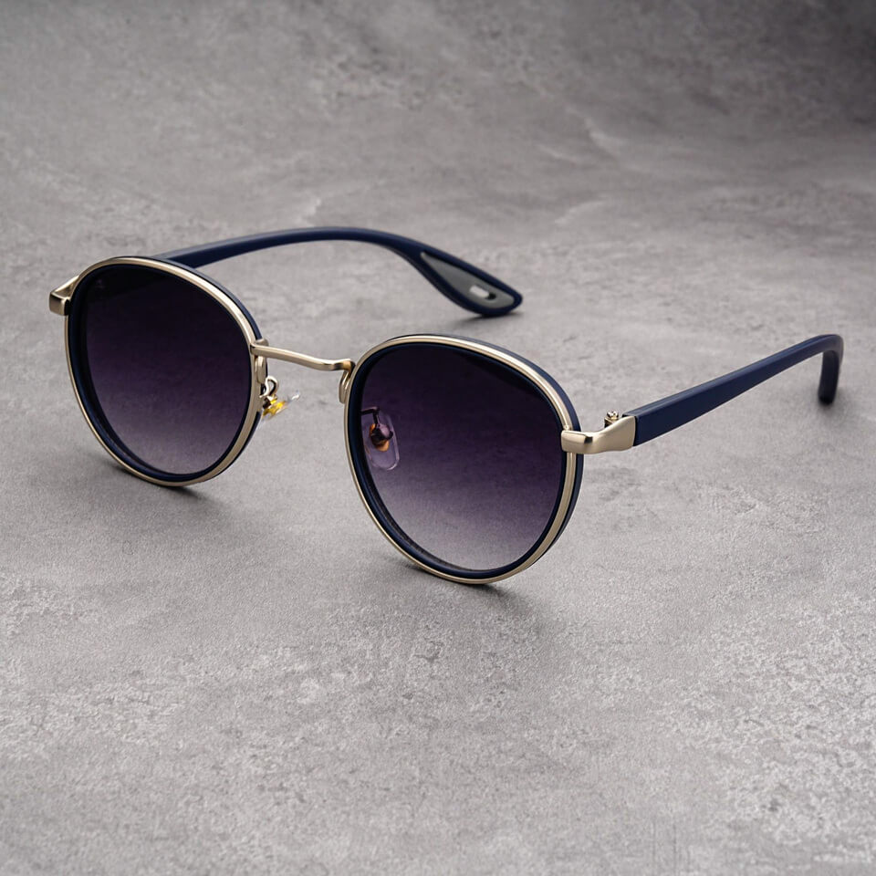 Valden Round Retro Shades  - By Qivii
