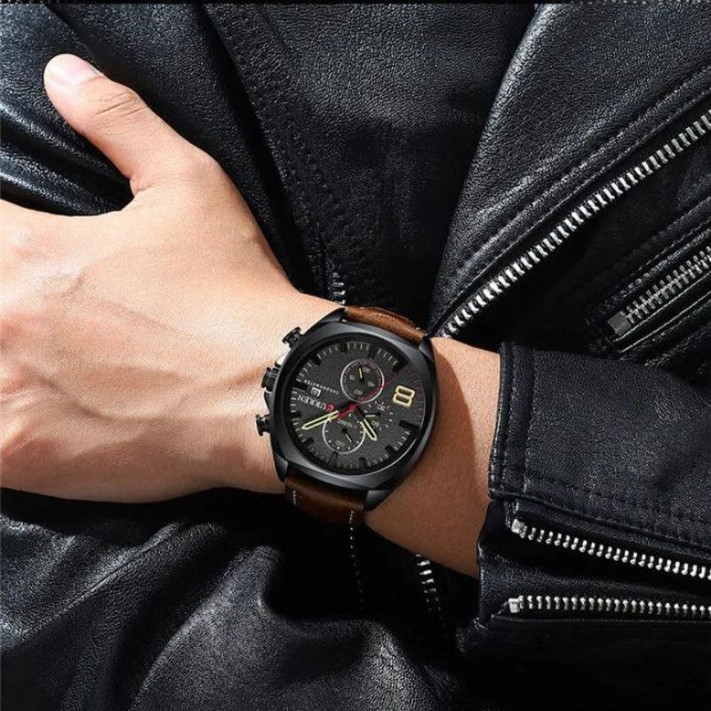 Waterdichte Militaire Chronograaf Sporthorloge  - By Qivii