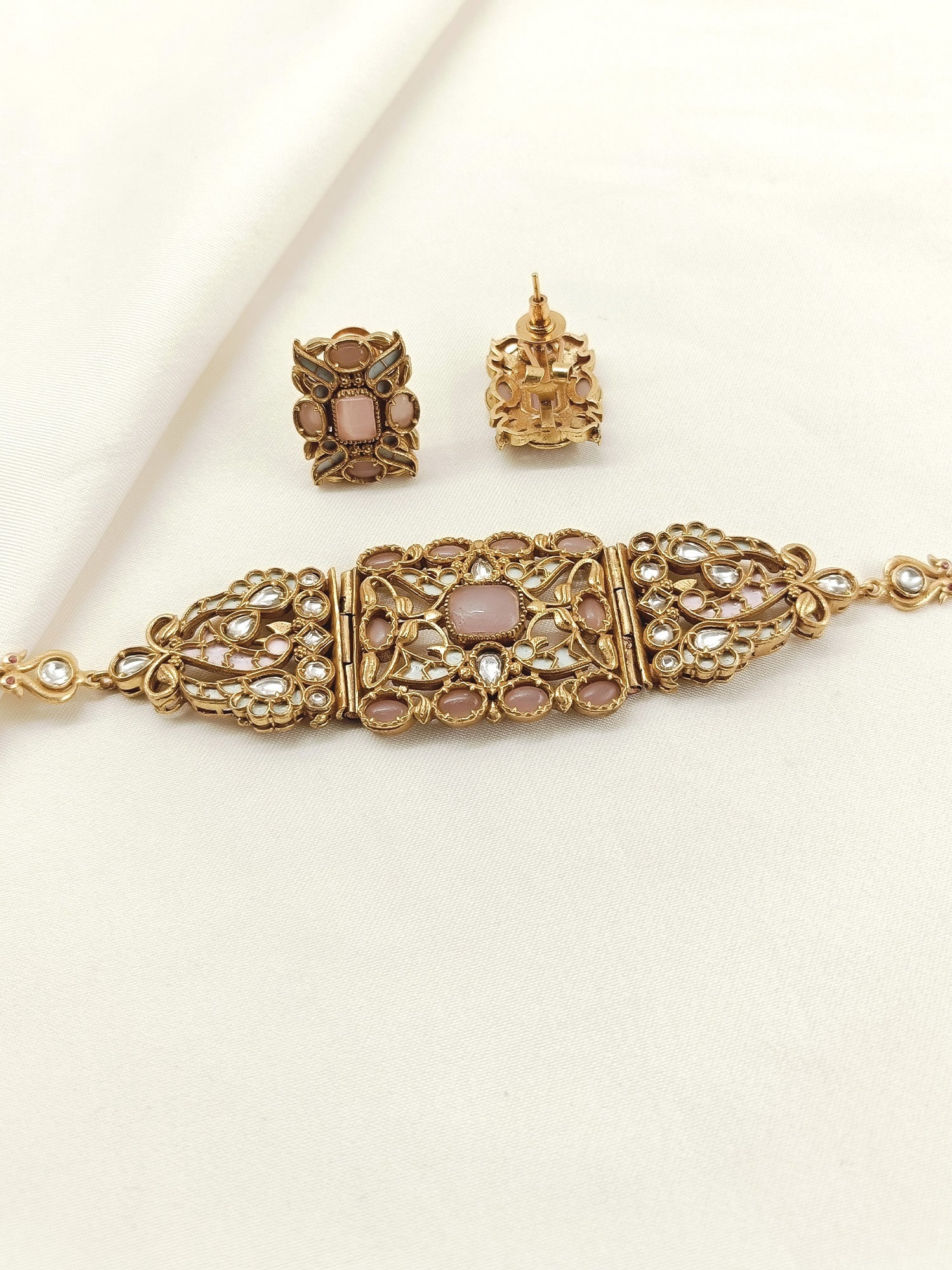 Sukanya Pink Boutique Choker Set