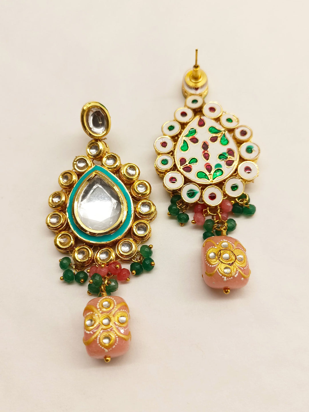 Shannon Long Kundan Earrings