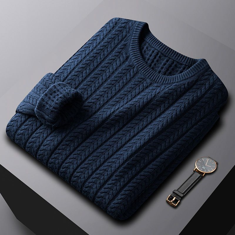 Matteo Legacy Knit Wool Sweater  - By Qivii