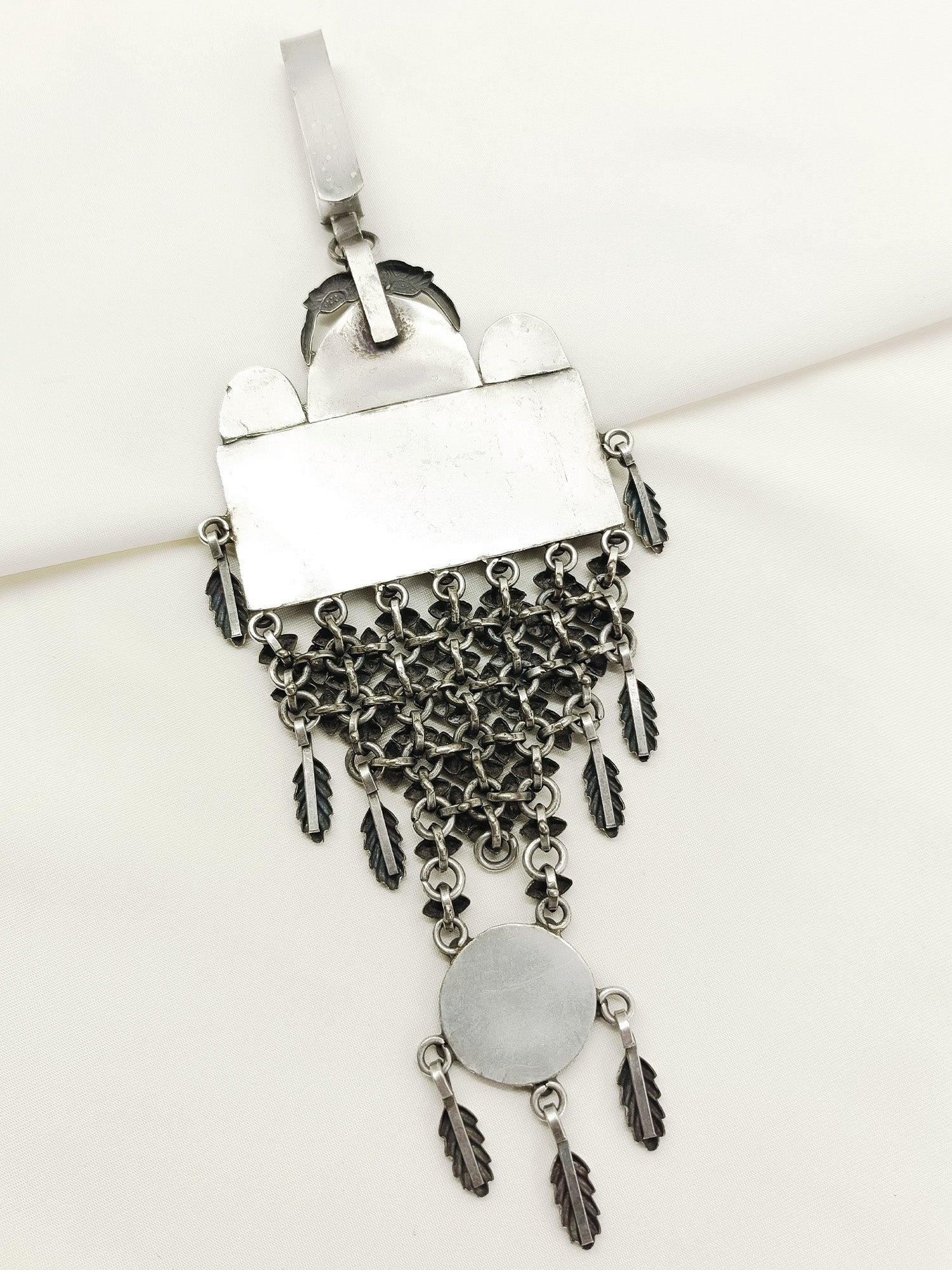 Sharvani Plain Oxidized Key Ring