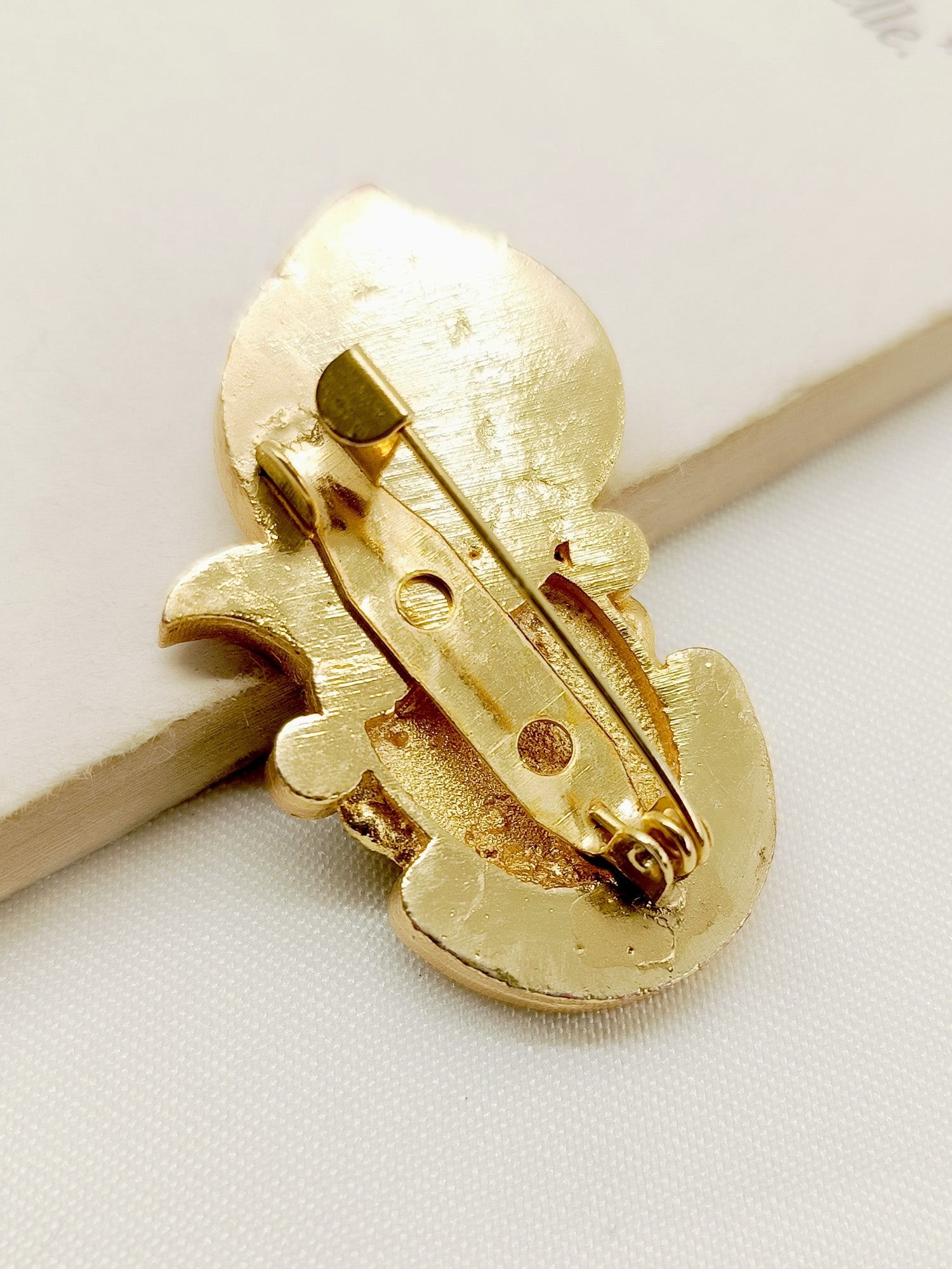 Ramia Ruby Shrinath Ji Brooch