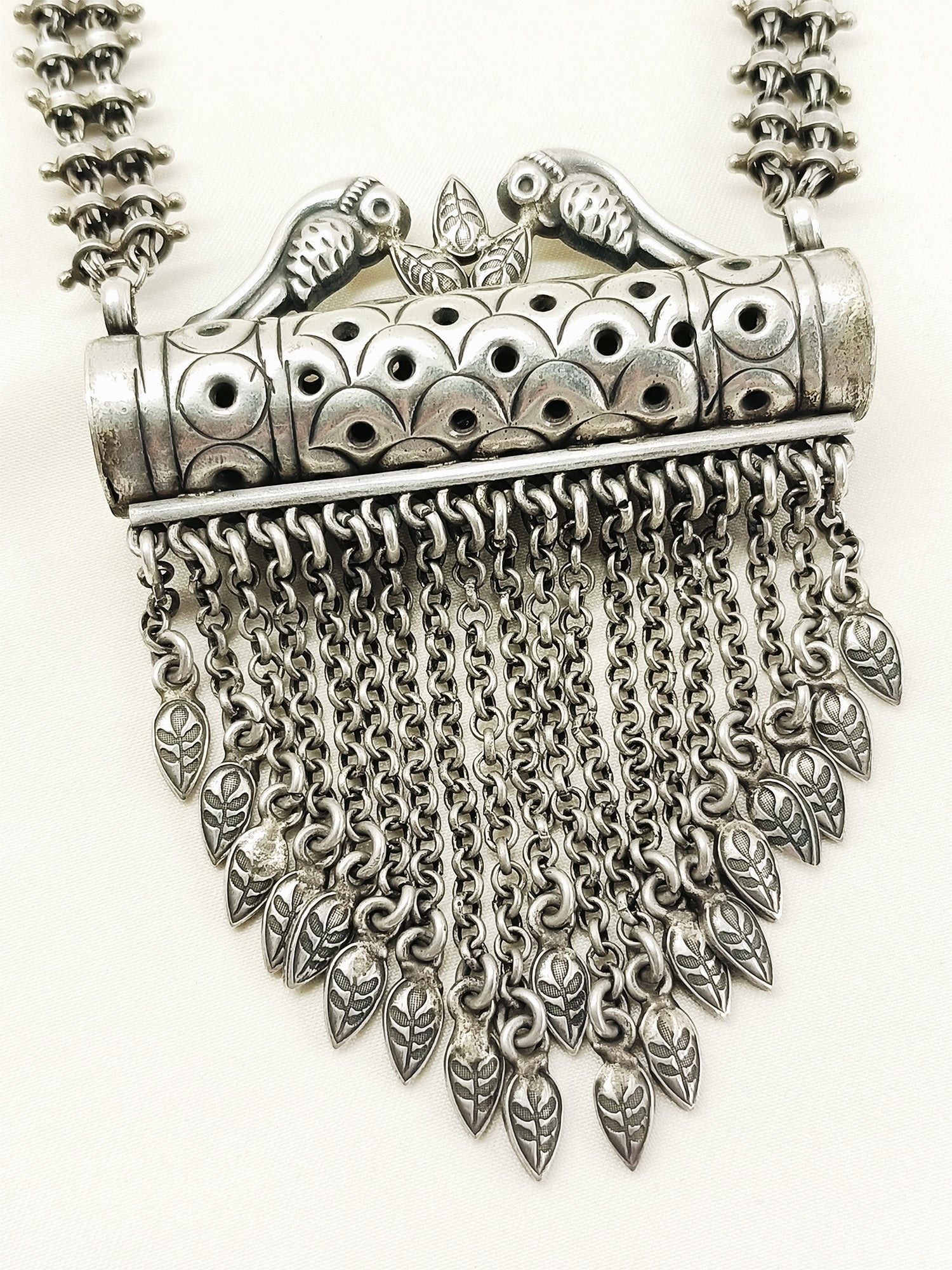 Payoda Plain Oxidized Neckpiece