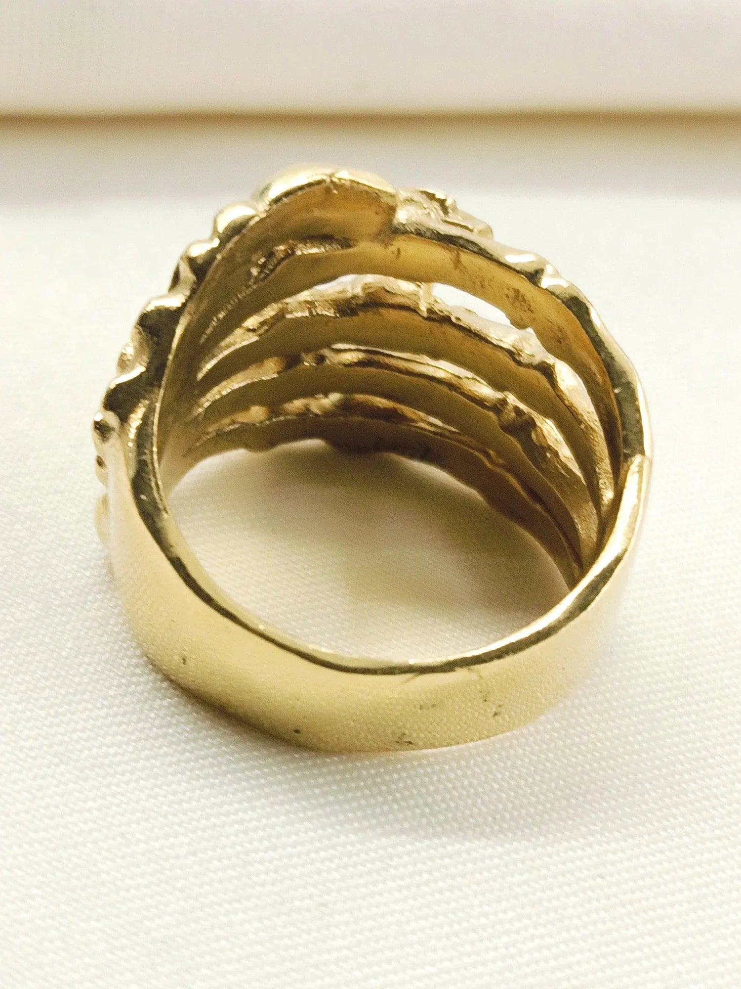 Zaida Golden Western Finger Ring