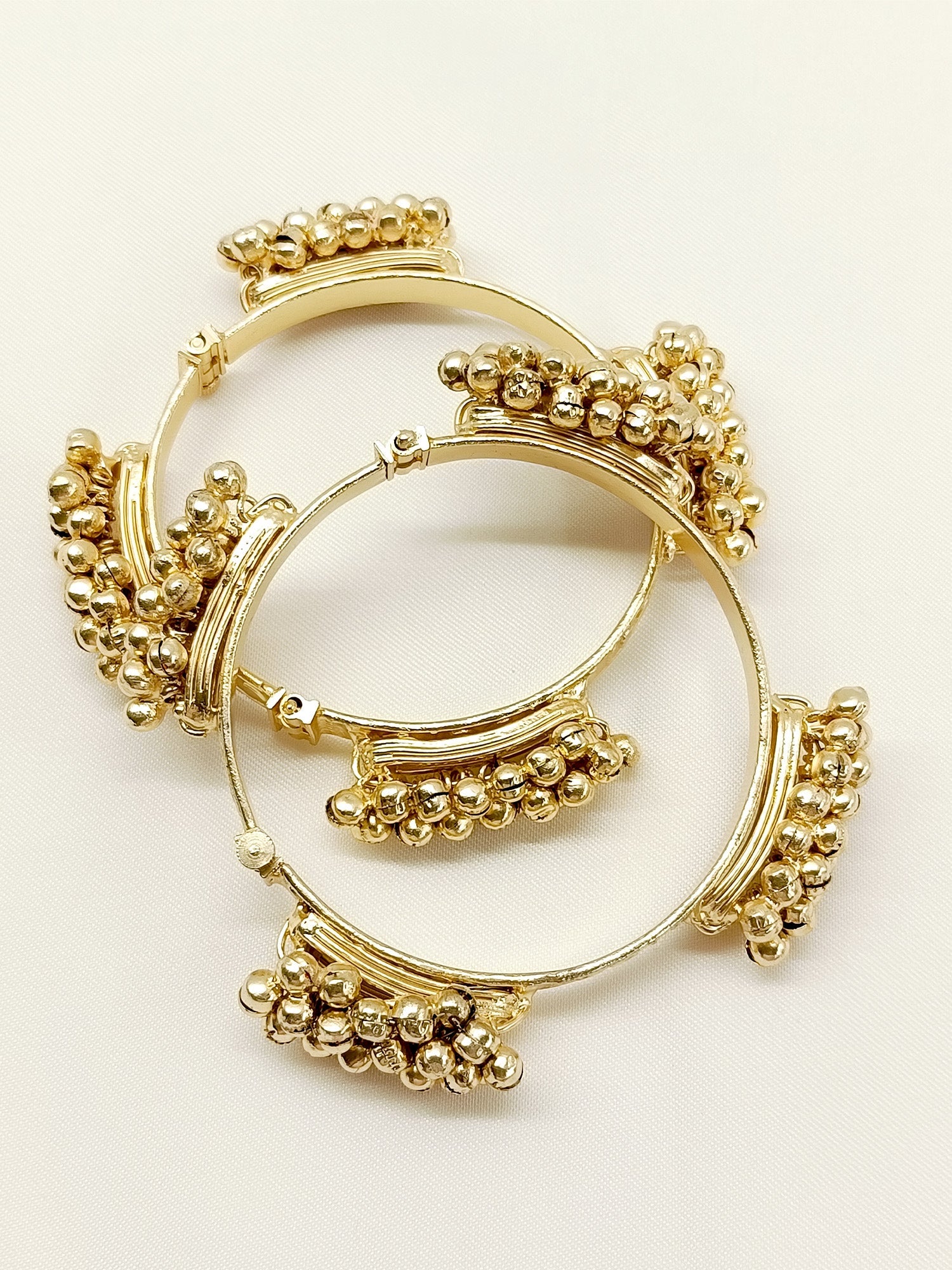 Anna Golden Oxidized Bangles