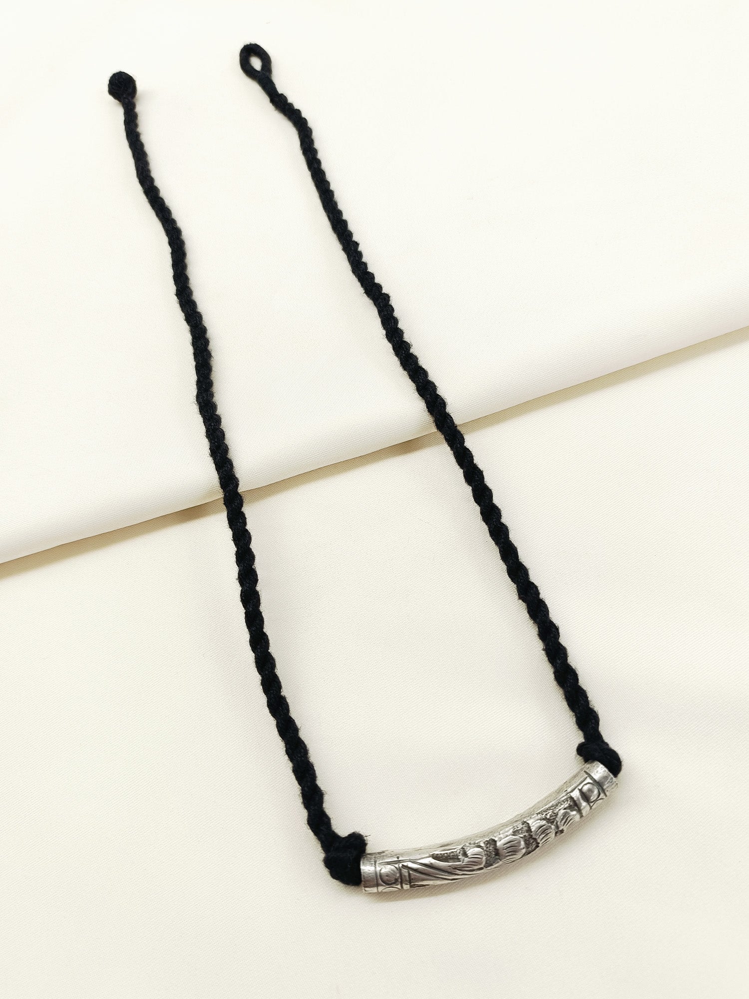 Meehika Black Oxidized Bajubandh