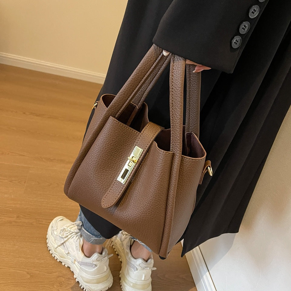 Women's Vintage Boho Bucket Bag – Artisan Luxury Convertible Crossbody Purse