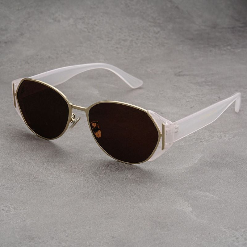Harrington Oval Retro Shades  - By Qivii