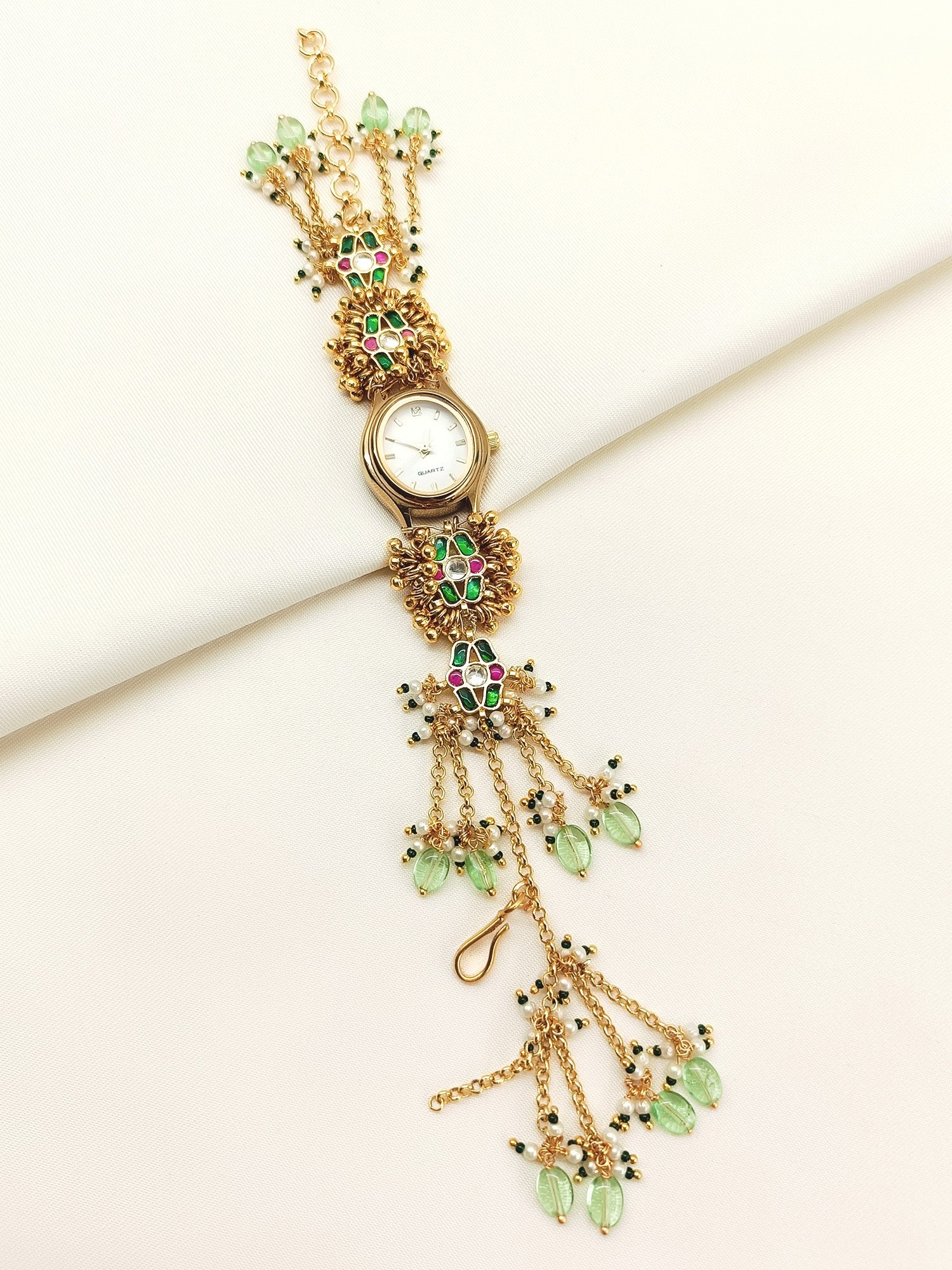 Ruhika's Paachi Kundan Watch