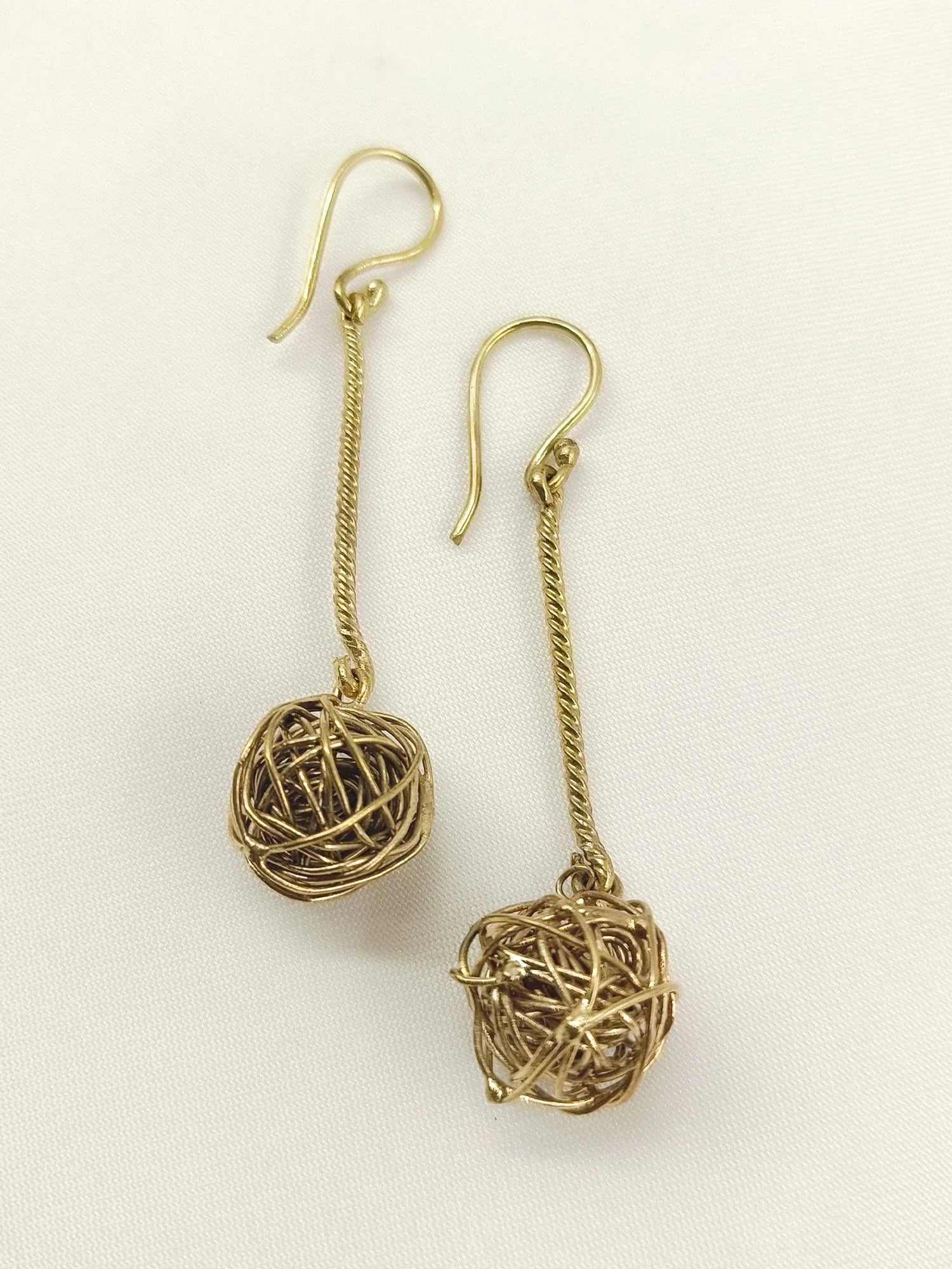 Amelya Golden Western Earrings