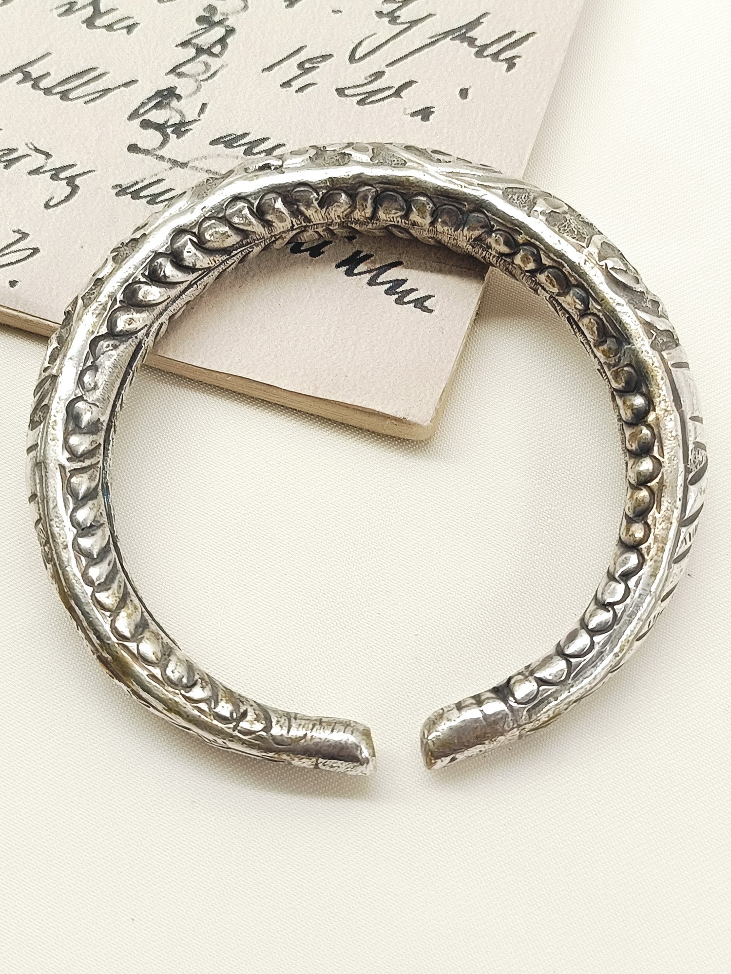 Onima Plain Oxidized Bracelet