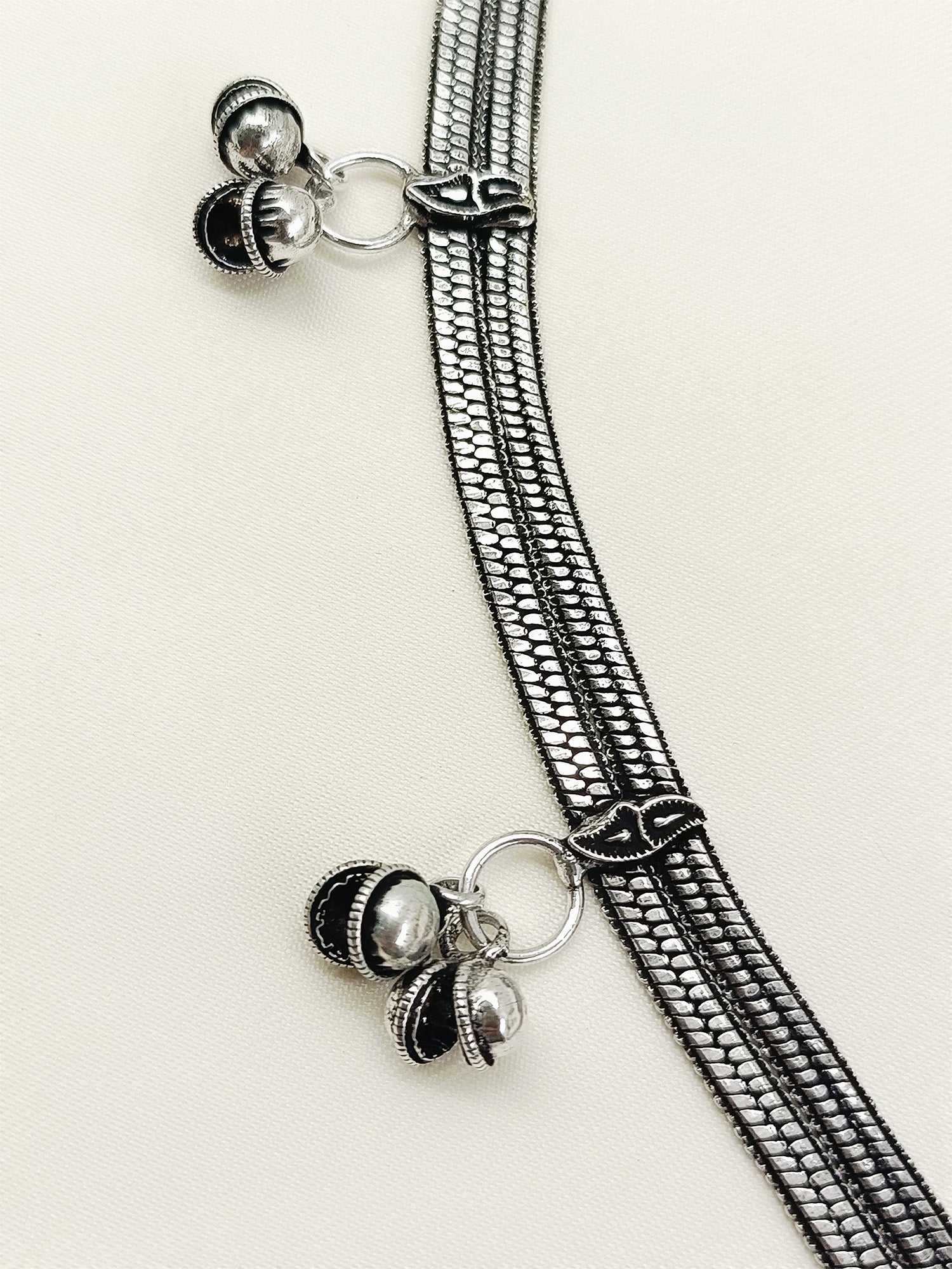 Tvisha Plain Oxidized Waist Belt