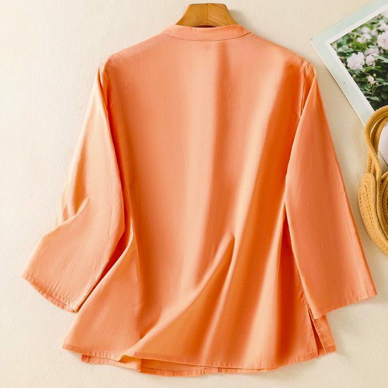 Camila Serena Satin Blouse  - By Qivii