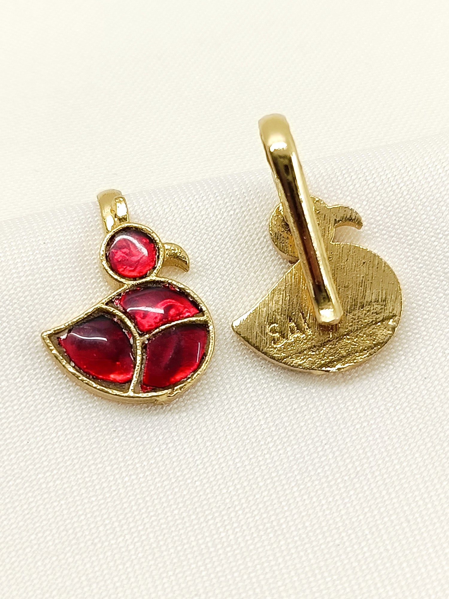 Eta Ruby Gold Plated Kundan Ear Cuff  [ Price is for Pair ]