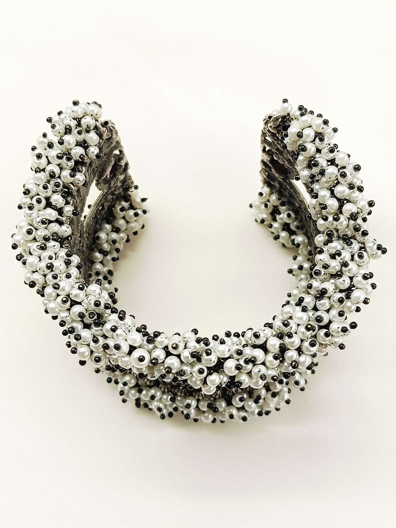 Javi Ruby Oxidized Bracelet