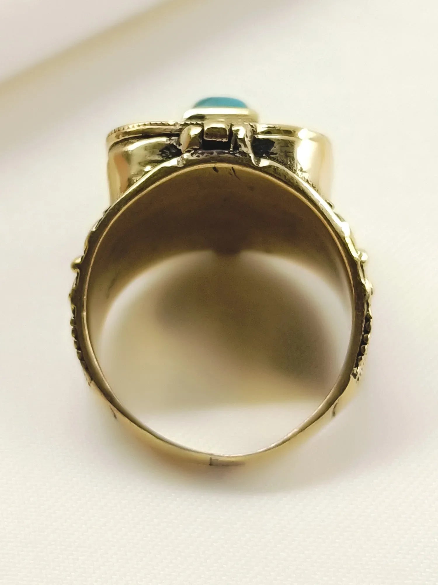 Aathirai Firozi Western Finger Ring