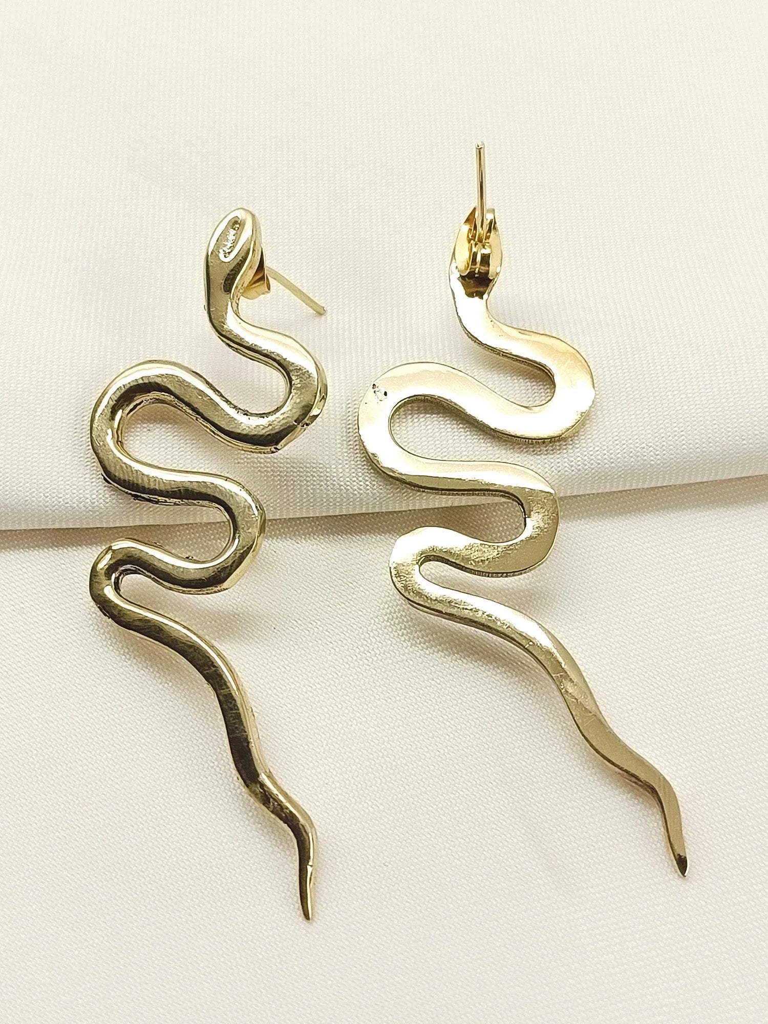 Leah Golden Western Earrings