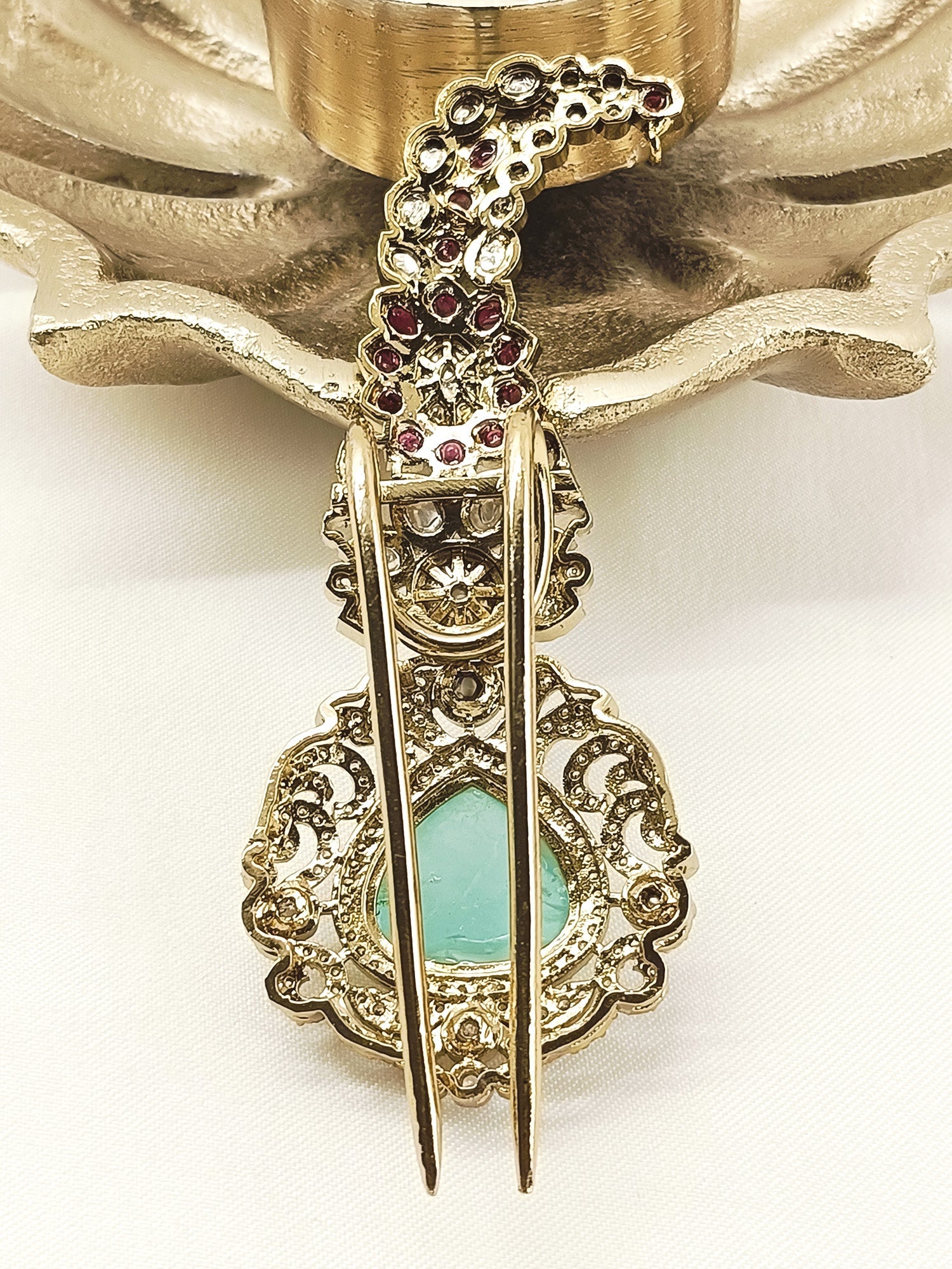 Atharv Mint Green Dulha Kalgi