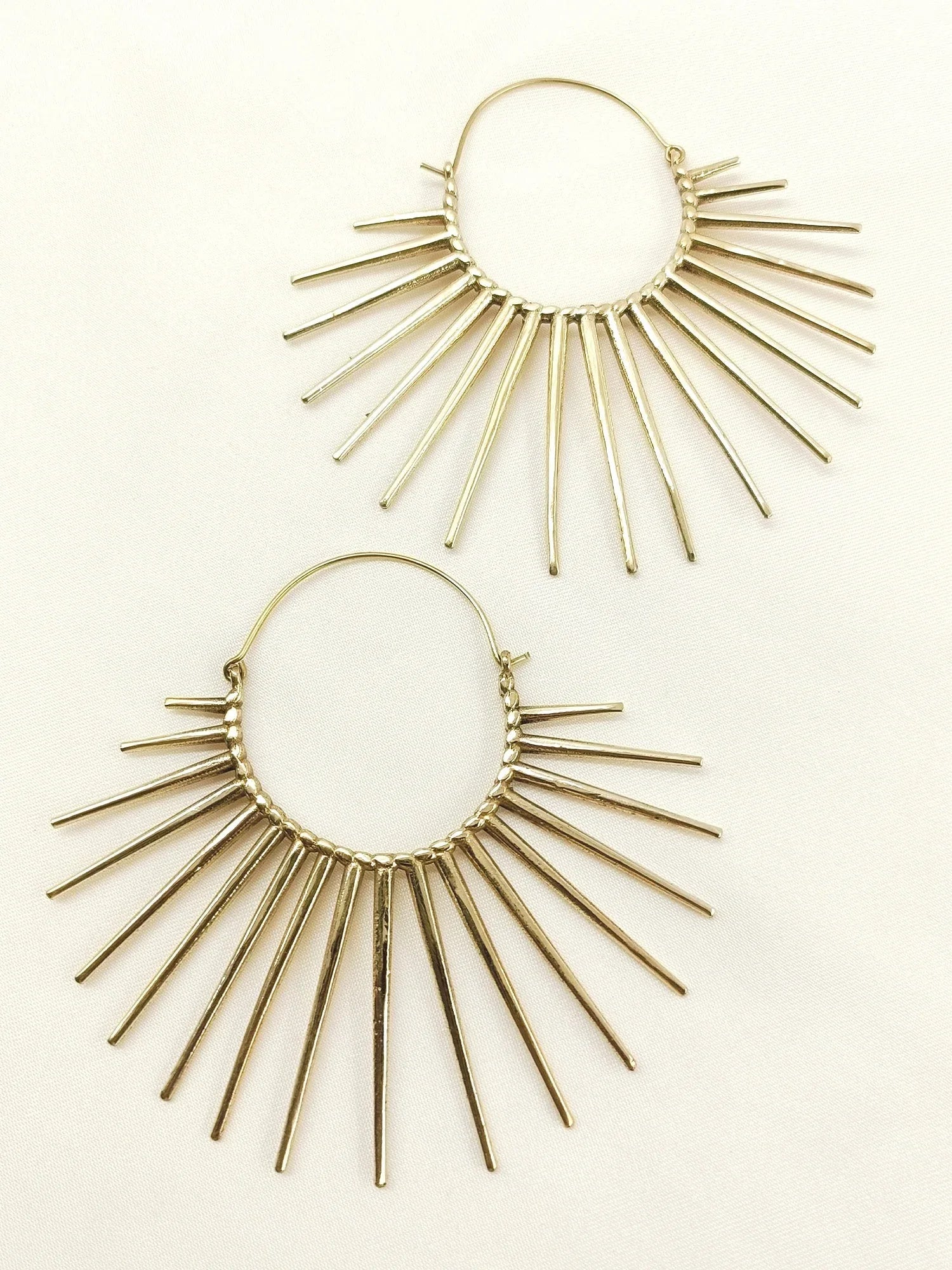 Sahar Golden Western Earrings