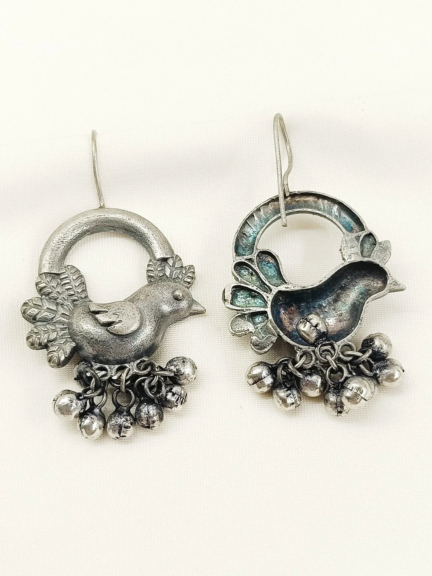 Geetashree Plain Oxidized earring