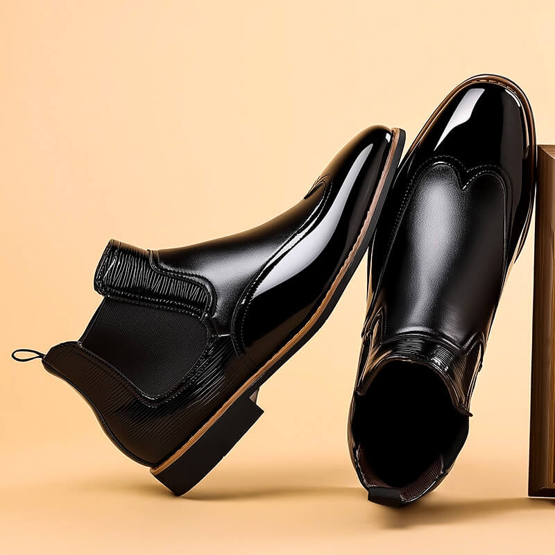 Maxwell Legacy Leather Boots  - By Qivii