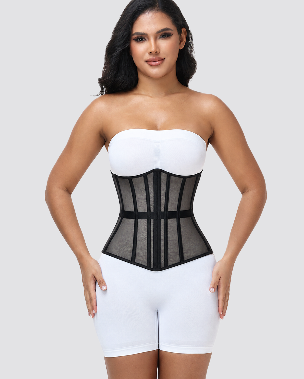 Waist Cincher Corset Back Lace Up Tummy Control Waist Trainer