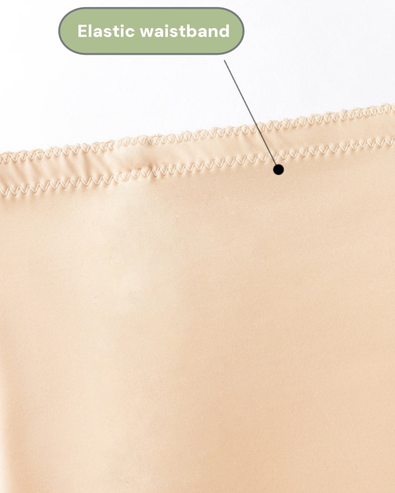 High Waist Thin Plus Size Seamless Tummy Control Shaping Panties  - By Qivii