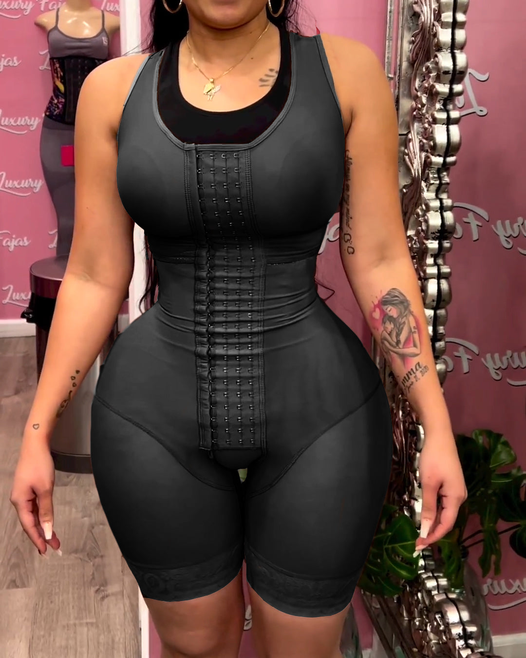 Shapshe® High Compression Full Body Colombianas Fajas Tummy Control BBL Shapewear  - By Qivii