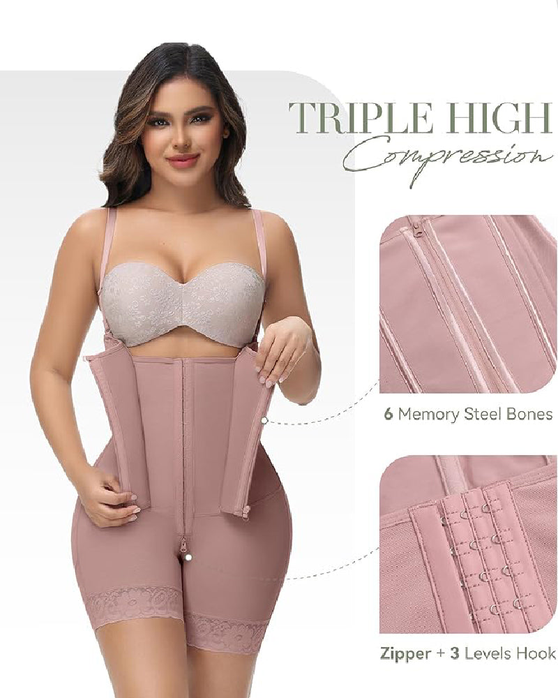 Shapshe® High Compression BBL Shapewear with Extreme Waist Belt