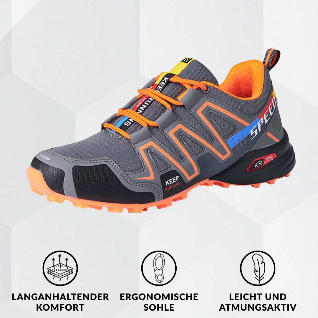 Loomtrail - Ergonomischer schmerzlindernder Wanderschuh  - By Qivii