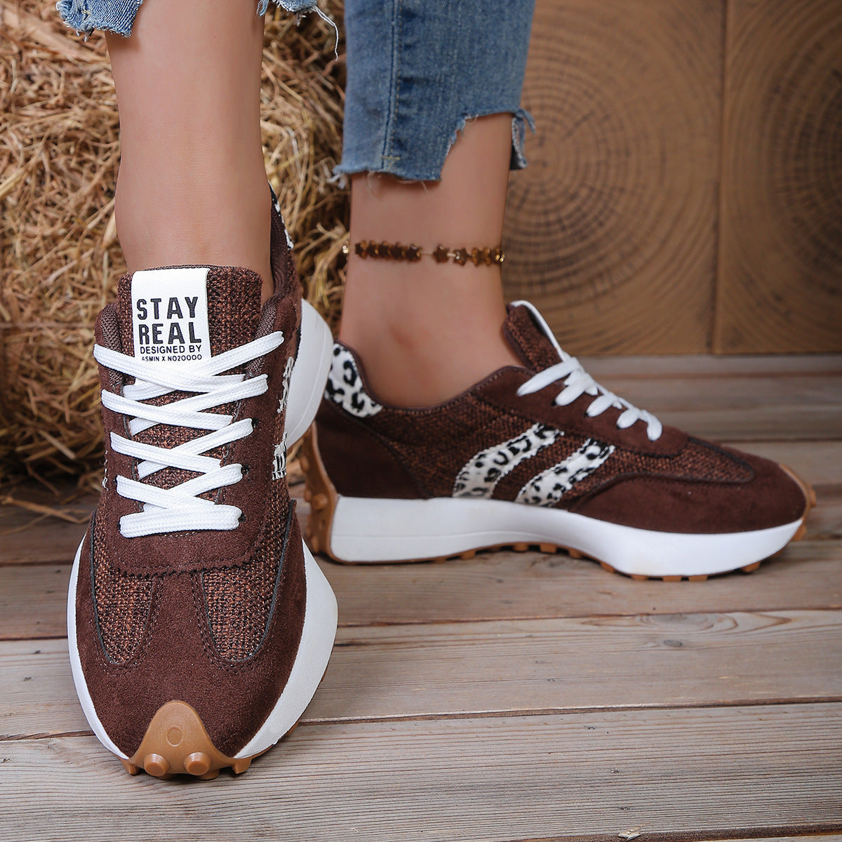 Women's Athena Curve Chunky Retro Runner Sneakers – Extended-Size Vintage Dad Walking Shoes with Sculpted Waist (US 5–11.5)
