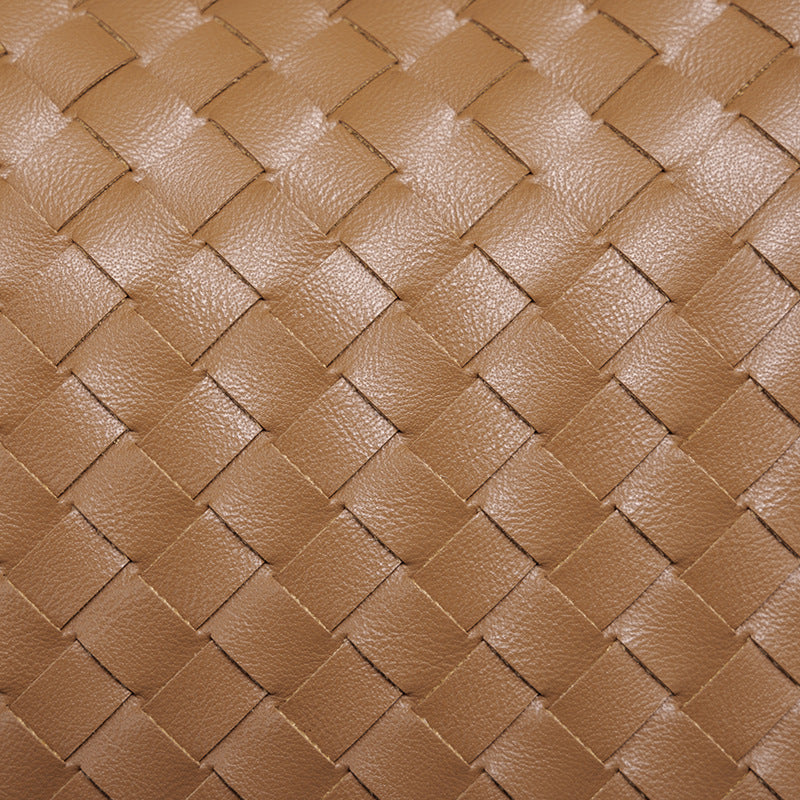 Women's Artisan Weave Tote - Expandable Crossbody with Butterfly Motif & Structured Silhouette