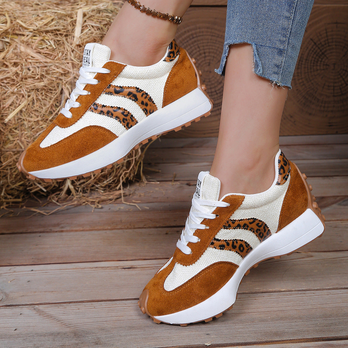 Women's Athena Curve Chunky Retro Runner Sneakers – Extended-Size Vintage Dad Walking Shoes with Sculpted Waist (US 5–11.5)