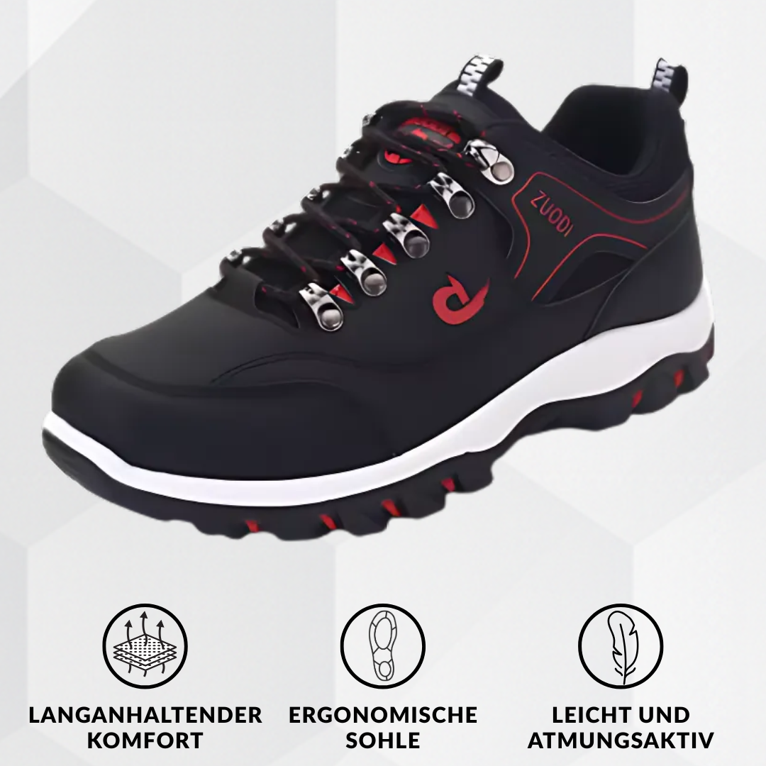 Mountainstep - Ergonomischer schmerzlindernder Wanderschuh  - By Qivii