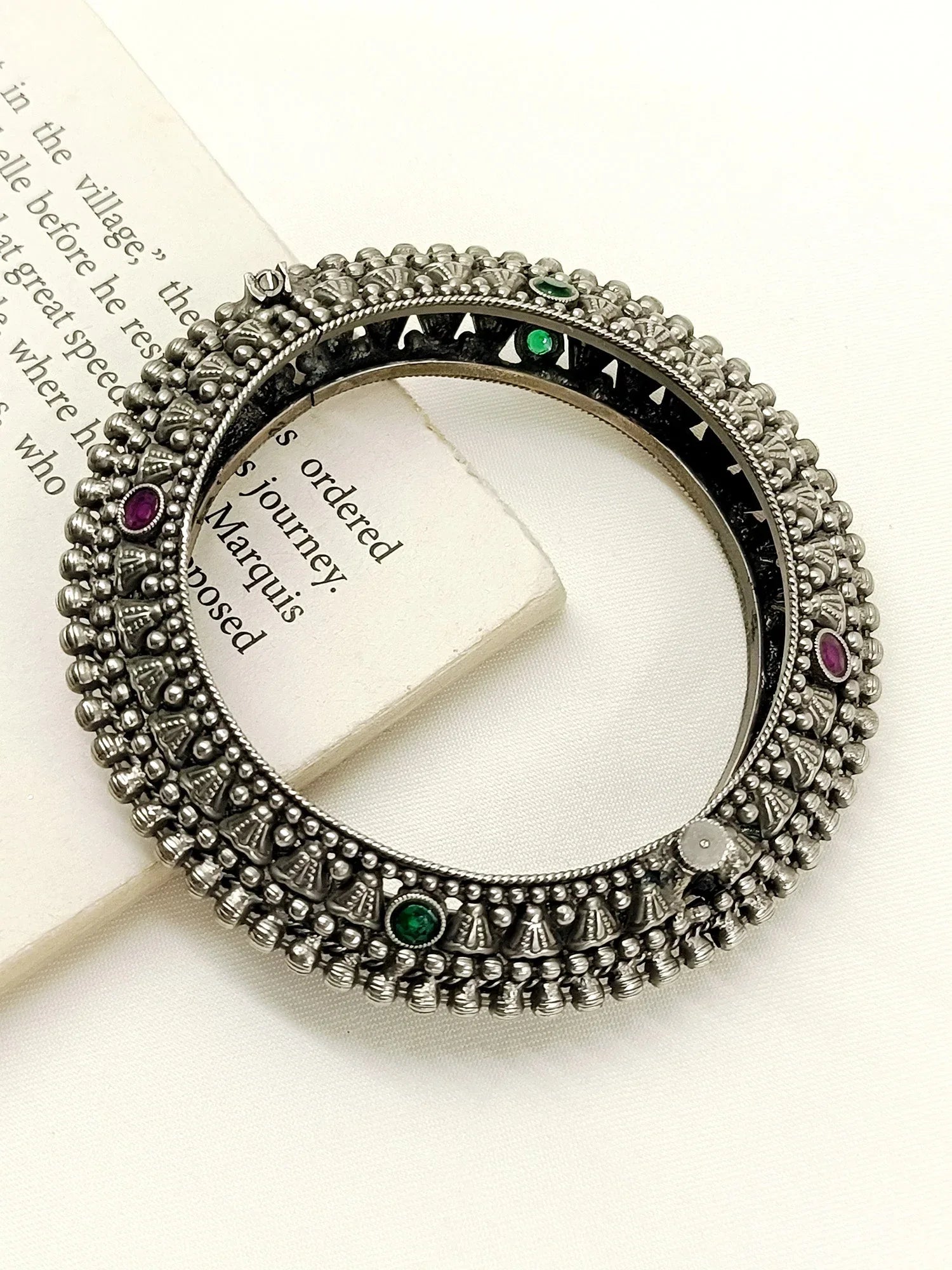 Adhya R&G Oxidized Kada