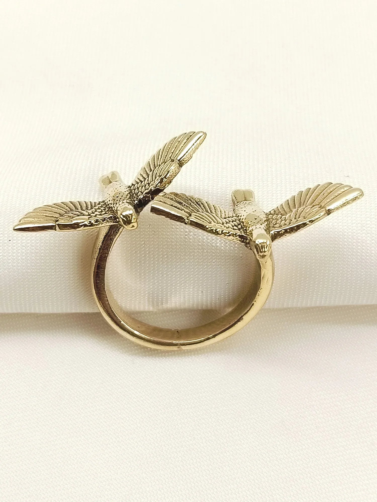 Edith Golden Western Finger Ring