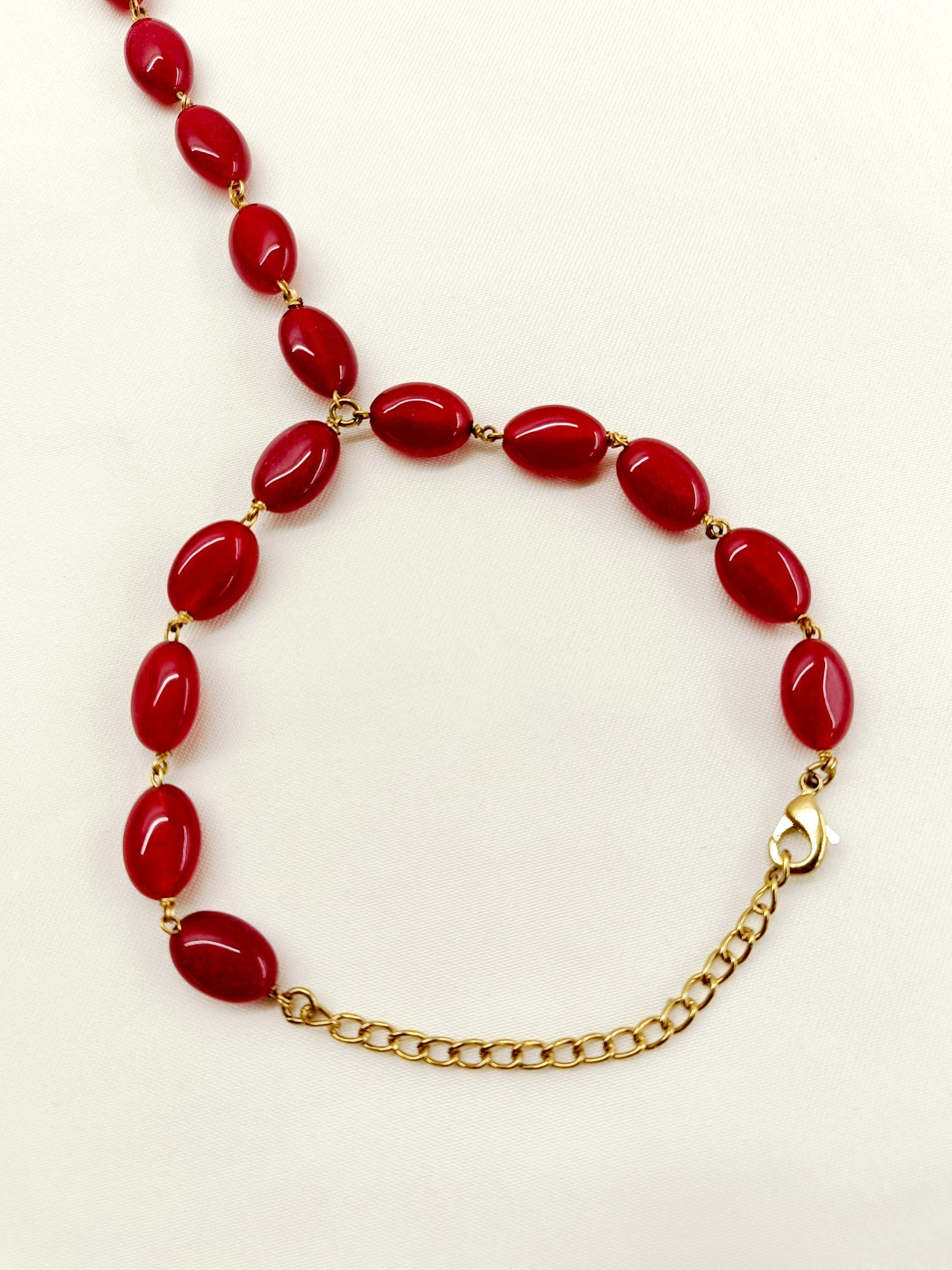 Devanshi Ruby Polki Hathphool Set Of 2