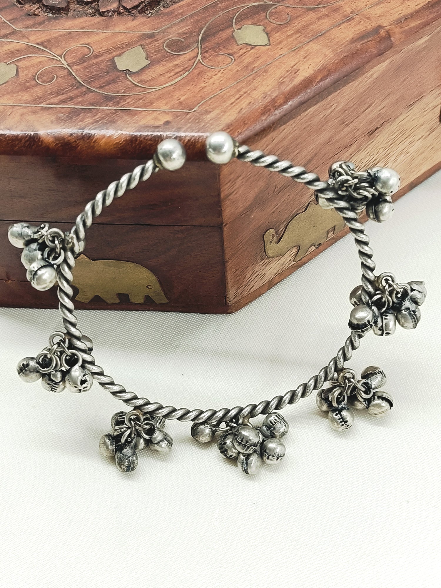 Garbha Silver Boutique Bracelet