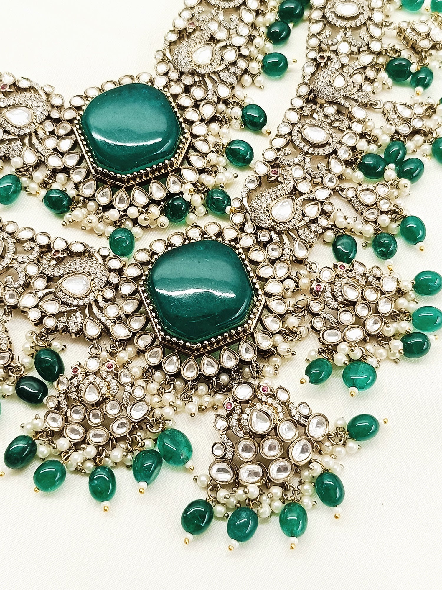 Loveina Green Victorian Bridal Set