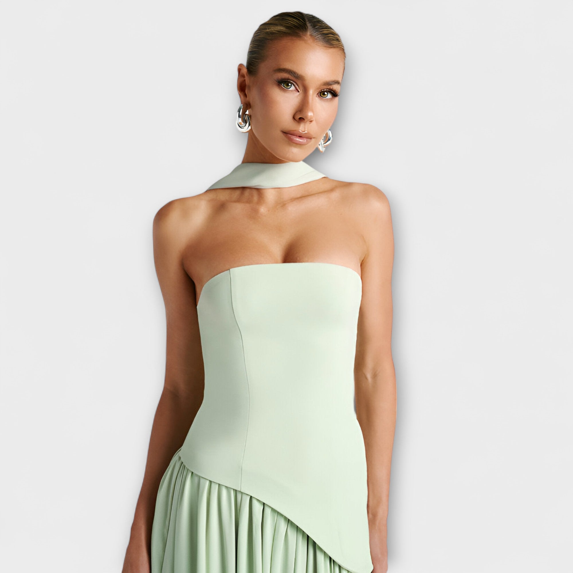 Ada - Elegante Maxi Jurk  - By Qivii