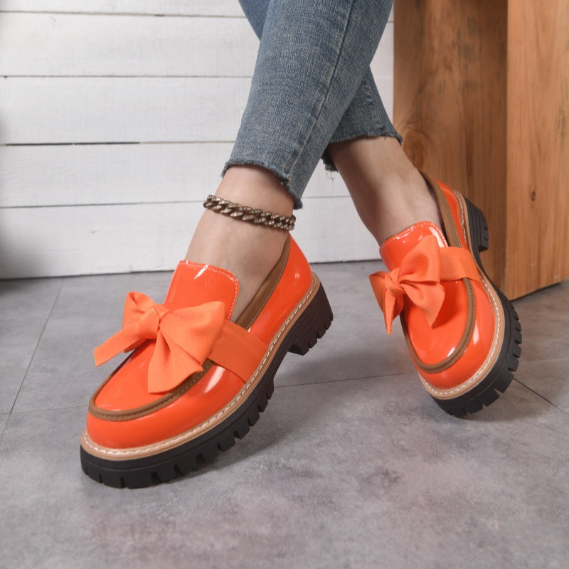 Women’s Bowline Slip-On Loafers – Contrast Stitch Flat Shoes (US 5–10.5)