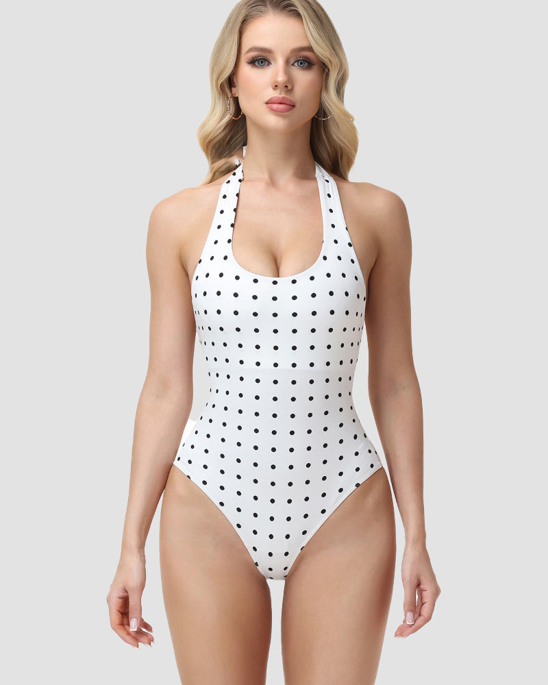Hourglass Corset Body Shaper Waist Cincher Swimsuit Two-Piece Set  - By Qivii