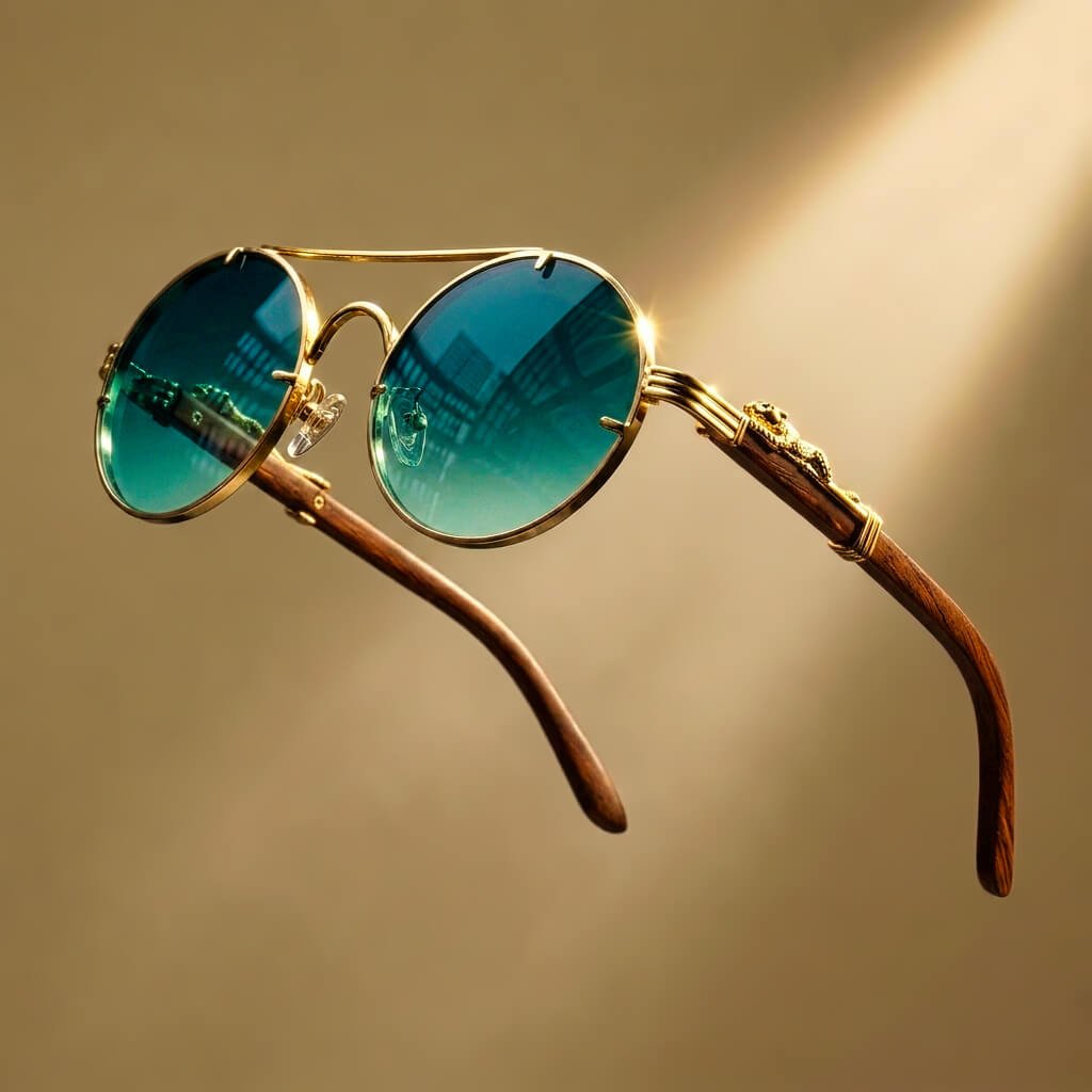 Jaguara Wooden Retro Shades  - By Qivii