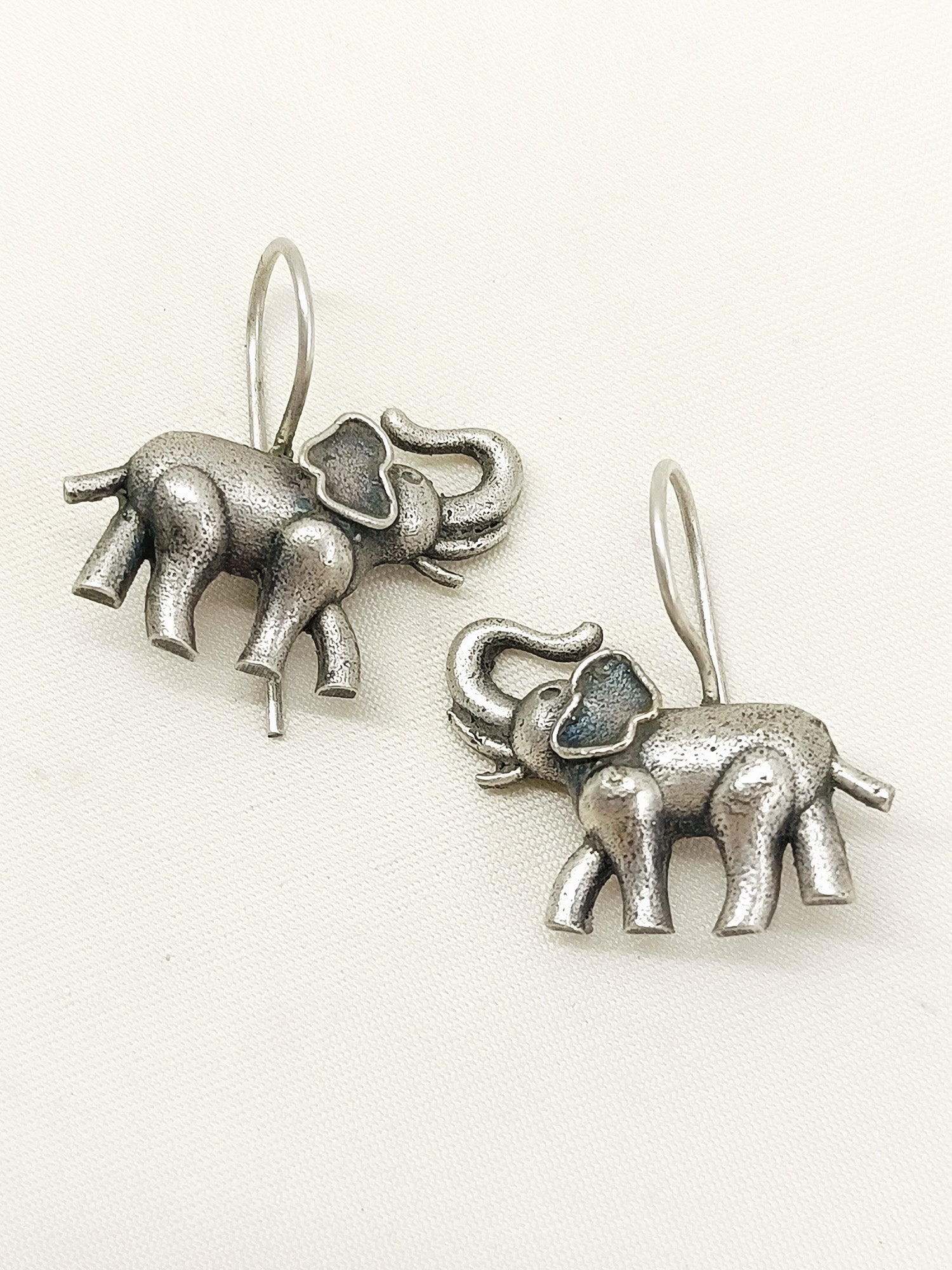 Wricha Plain Oxidized Earring