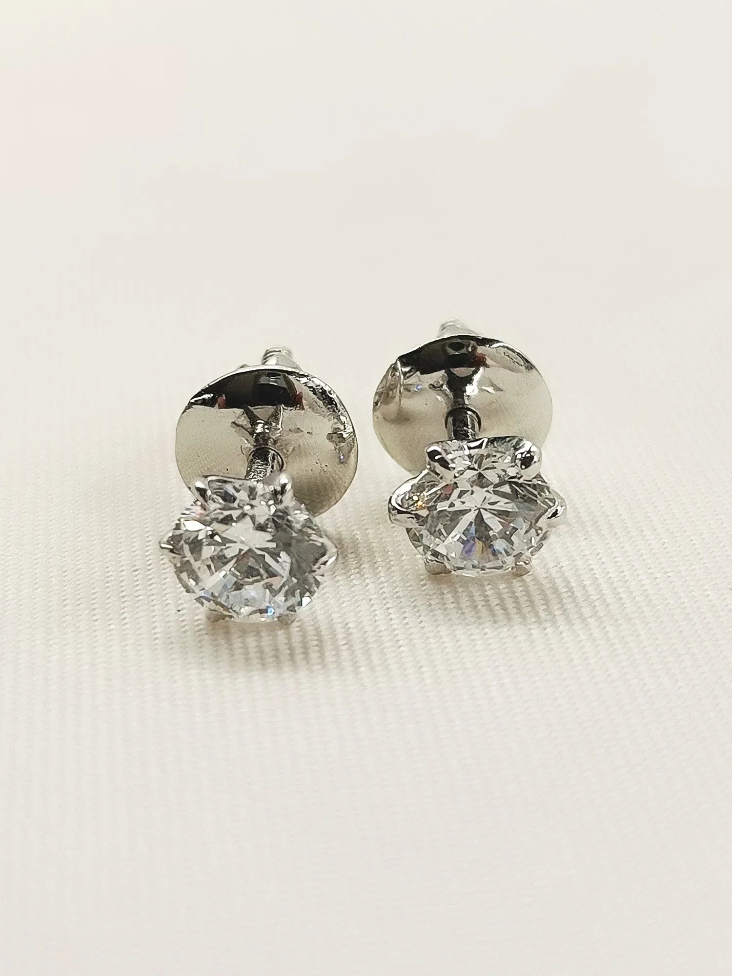 Chloe 92.5 Silver Swarovski Stone Tops