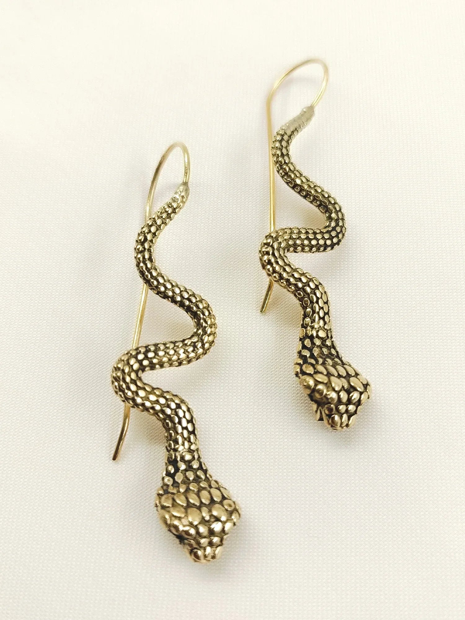 Fahe Golden Western Earrings