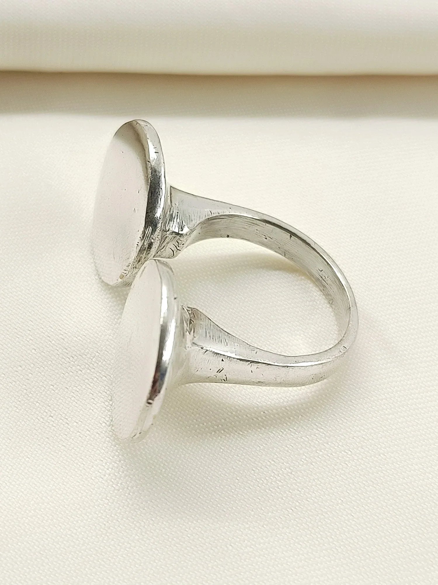 Malini Silver Western Finger Ring
